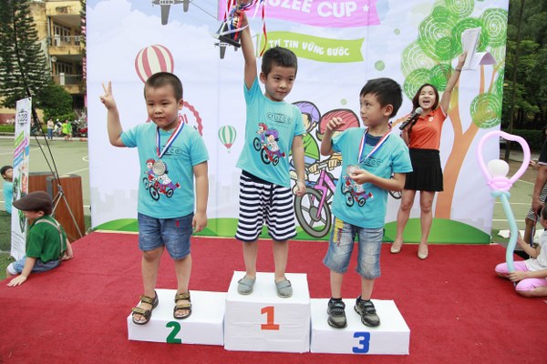 Những nhà vô địch Cruzee Cup nội dung 5+ tuổi