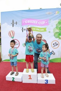 Những nhà vô địch Cruzee Cup nội dung 3+ tuổi