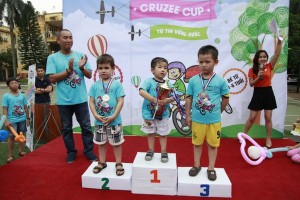 Những nhà vô địch Cruzee Cup nội dung 4+ tuổi