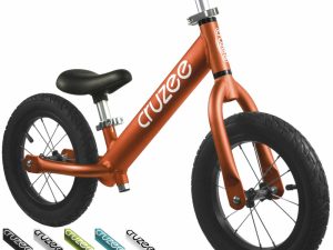 Xe Cruzee bánh hơi màu cam UltraLite Air long lanh tuyệt đẹp