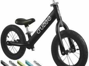 Xe Cruzee bánh hơi màu đen UltraLite Air long lanh tuyệt đẹp