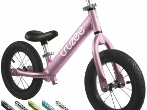 Xe Cruzee bánh hơi màu hồng UltraLite Air long lanh tuyệt đẹp