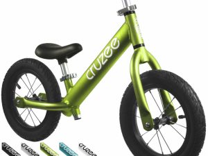 Xe Cruzee bánh hơi màu xanh lá UltraLite Air siêu nhẹ 2.2kg